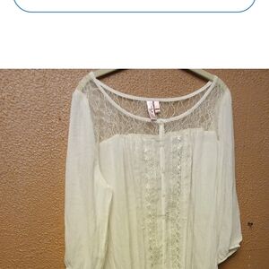 Dolled Up White Lace Blouse